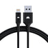 Mous USB A to Lightning Charging Cable, 1.5m Nylon Braiding, Black