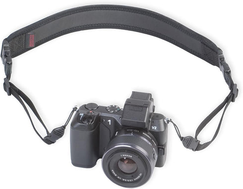 OP/TECH USA Mirrorless Camera Strap with Quick Disconnects - Lightweight (Black)