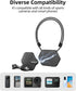 TELESIN 360 Magnetic Mount Chest Mount with Neck Strap Lanyard for GoPro Max Hero 11 10 9 8 7 Insta360