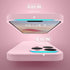 Chalk Pink iPhone 14 Pro Case, Silicone Shockproof, MagSafe Compatible, Full Camera Protection & 2 Screen Protectors.