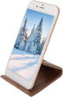 Wood Cell Phone Holder Stand for Cell Phone and Tablet Holder (Walnut)