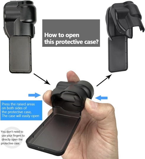 3 Pocket3 Lens Protector for DJI Osmo Pocket case,Lens Screen Protector Guard Case for Osmo Accessories