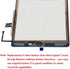 White Digitizer Repair Kit for iPad 9.7" 2018, A1893 A1954 Touch Screen Replacement with Home Button