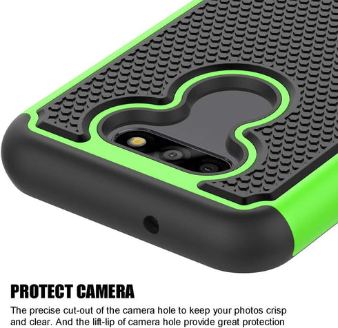 Shockproof Phone Case Cover for LG Aristo 5 / LG Aristo 5+ / LG Fortune 3 / LG Risio 4 / LG Phoenix 5