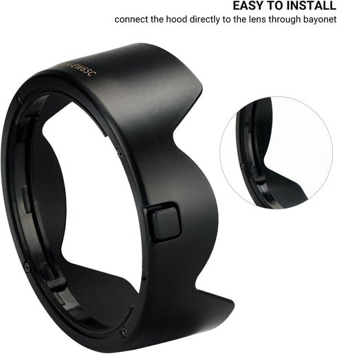 Canon RF 16mm F2.8 STM Lens Hood for EOS R6 R5 RP, Reversible Lens Shade Compatible with 43mm Filters