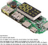 1Pcs 18650 Charger Board, Lithium Battery Charging Module, Dual USB 5V 2.4A Mini Type-C Power Bank Module DIY with