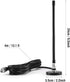 Radioddity CB515 27MHz, SO-239 CB-606/CB-606 PRO/CB-500/CB-27 PRO/CS-47/CB-900 CB Antenna Soft Whip CB Radio Antenna