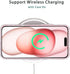 JJGoo Glitter Case Compatible with iPhone 15, Clear Transparent Soft TPU Sparkle Anti-Scratch Shockproof Protective