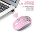 Wireless Mouse with Nano Receiver for PC, Laptop, Notebook, MacBook, Less Noise, Portable Mobile Optical Mice