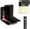 3 Pack Privacy Screen Protector for Samsung Galaxy Z Flip 4 5G 2022, Anti-Peep Outside + Inside Screen Protector + Side