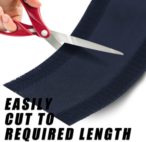 2 Pcs Black Floor Cord Cover for Office Carpet Wire Management, Under Desk Cable Grip Strip (3.9 Width X 10 Length)