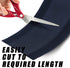 2 Pcs Black Floor Cord Cover for Office Carpet Wire Management, Under Desk Cable Grip Strip (3.9 Width X 10 Length)