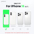 ORNARTO 16 6.1" 2X Vortuxe for iPhone Case | MIL-STD Drop Protection | Compatible with MagSafe | Sleek Aesthetic Liquid