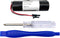 Replacement Battery for Logitech UE Boom/UE Boom2/UE Blast/UE Boom 3 Wireless Bluetooth Speaker, 3400mAh/3.7V
