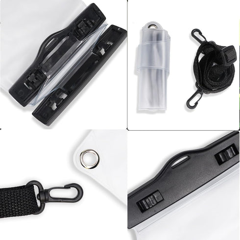 4Pcs Universal Two Way Radio Waterproof Case Bag, Portable Walkie Talkie Rainproof Pouch for Motorola Kenwood