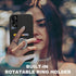 for TCL 50 XE/TCL 50 5G Phone Case with Tempered Glass Screen Protector, Card Holder with Ring Stand Case for TCL 50