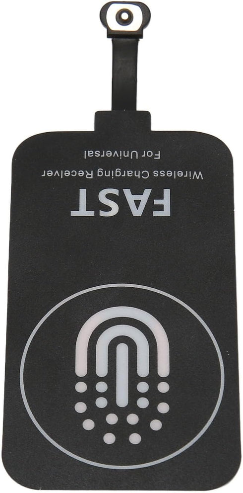 Thin Wireless Charging Receiver, Type C Magnetic Suction Dual Purpose Wireless Charging Patch