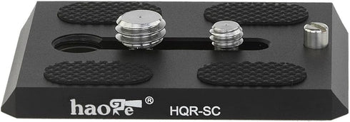 Haoge HQR-SC Quick Release Plate for Sachtler Video 14II, DV 2, DV 4, DV 6, DV 8, DV 8/100, DV10 3+3, DV10 5+5, FSB6T,