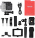 VBESTLIFE Mini Ultra HD Action Camera, 1080P 12MP Sports Camera with Wide Angle Lens, Full HD 2.0 Inch TFT LCD Screen,