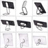 Phone Ring Holder Finger Kickstand, Foldable 360° Rotation Cellphone Grip, Compatible with iPhone, iPad, Smartphones