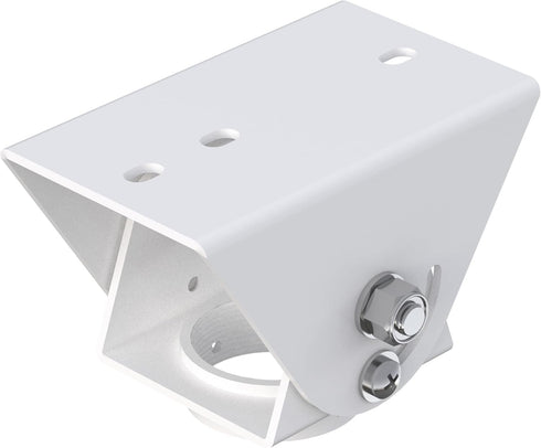 QG-PRO-PM-VCA-W Pro-AV Suspended Ceiling Adapter by QualGear, Adjustable Projector Accessory, White
