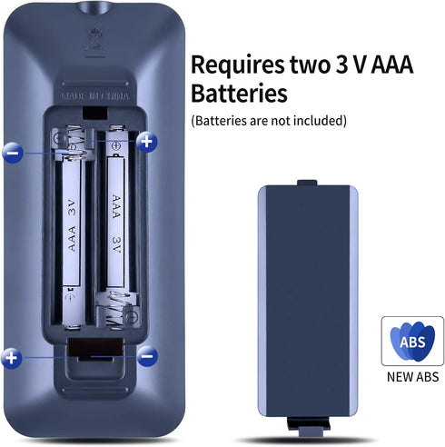 New AKB74815301 Replacement Remote Control for LG Soundbar S55A3-D, LAS454B, LAS485B, SH3B
