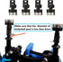 4PCS SCX10 4WD 1/10 ShareGoo RC Magnetic Body Post,Alloy Magnetic Stealth Invisible Body Shell Mount Column Compatible