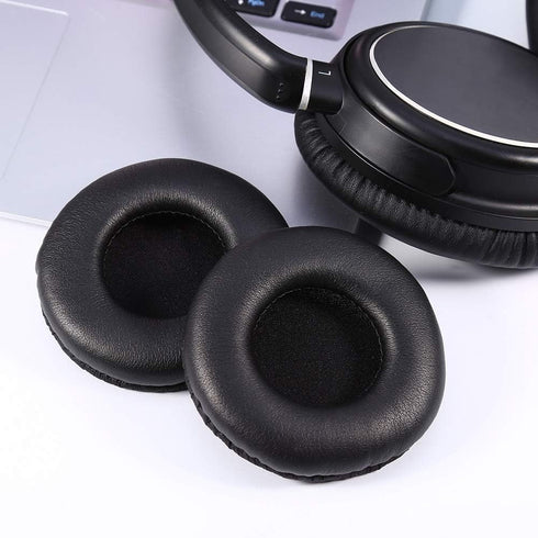 Fosa Soft Replacement Ear Pads - PU Leather Earpad Cushions for J3, SJ33, SJ5, SJ55, ES7, ESW9, Black