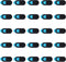 Brvlsoc Webcam Cover Slide (25-Pack) Ultra-Thin Privacy Camera Blocker for MacBook, iPhone, iPad,