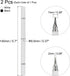 MECCANIXITY 2pcs Ballpoint Pen with Stylus Tip 2 in 1 Ink Pen Fine Point Disc Stylus Pens for Touch Screens Universal Capacitive Stylus Tablet Pens, Black White
