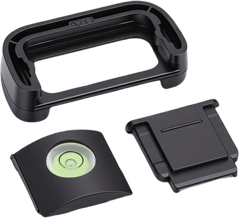 GOWENIC Camera Eyecup Viewfinder Eyepiece, Soft Silicone Eye Cup with Hot Shoe