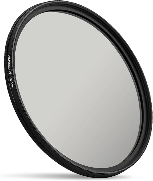 PROfezzion 58mm Circular Polarizer Filter for Canon EOS Rebel T7 T6 T8i T7i T6i T6s SL3 with EF-S 18-55mm Kit Lens, Ultra Slim Multi-Coated Circular Polarizing Filter 12 Layers CPL Camera Lens Filter