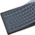 (2 Pack) Universal Clear Anti-Dust Keyboard Skin Protector Cover for 104/107 Keys Standard Desktop Keyboard