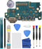 Charging Port Replacement Kit for Samsung Galaxy A53 5G SM-A536U - USB Flex Dock Connector with Tools