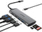 Auimce USB C Docking Station Dual Monitor, 7-in-1 Laptop Dock with 2 HDMI,100W