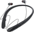 ZIQOPGD Neckband Bluetooth Headphones, Retractable Headset Wireless Bluetooth Earbuds with Microphone, IPX5 Sweatproof,