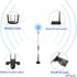 Dixingtek 3G 4G 4G 2 Pack 1-Meter 4G GSM LTE SMA Magnetic Antenna, Compatible with LTE Router Game Camera Network Card