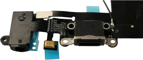 Charging Port Replacement for iPhone SE Black, GVKVGIH Dock Connector Flex Cable