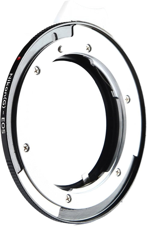 K&F Concept Nikon to EF Lens Adapter for Nikon G (D-Type) Lens to EOS EF Camera, Compatible with Rebel T3, T3i, T4i,
