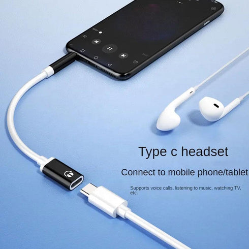 Zenarao 3.5mm MP3 Male to USB C Female Audio Adapter, Only Analog Audio Aux Jack Cable for Smartphone Laptop Tablet