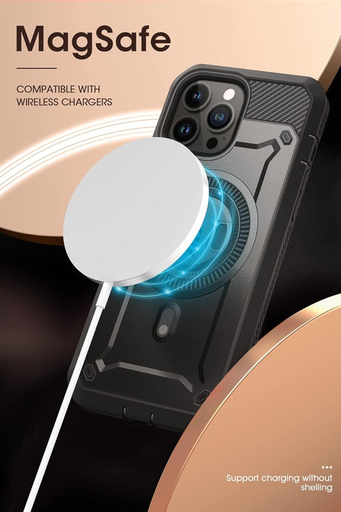SUPCASE Unicorn Beetle Pro Mag Case for iPhone 13 Pro Max (2021) - Full-Body Rugged Case with Built-in Screen Protector