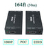 PWAY HDMI Extender 1080p@60Hz, Over Single Cat5e/Cat6/Cat7 Cable, Full HD Uncompressed Transmit Up to 164 Ft