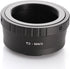 Adapter Ring for T2 T Mount Lens to Olympus Pen and Panasonic Lumix Micro Four Thirds (MFT, M4/3) Mount Camera Body