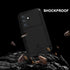 LOVE MEI Military Rugged Case for Samsung Galaxy S24 5G, Shockproof Dustproof with Tempered Glass Screen Protector