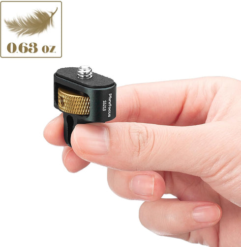 1/4" Adapter Screw Head Camera Mount for GoPro, CNC Aluminum Conversion Adapter for Action Cameras