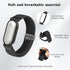 Bolesi Wristband Compatible with Plaud NotePin S/NotePin AI Voice Recorder,Metal Protective Case Soft Stretchy