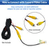 10 Android Car Stereo Radio RCA Plug Pin Radio Backup Camera RCA Wiring Adapter Connector Cable