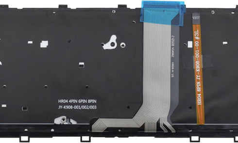 Backlit Laptop Keyboard Replacement for HP Envy 15-J000, 15T-J100, 15Z-J100, 15-Q, 15T-Q, 17-J, 17T-J000, 17T-J100, M7-J
