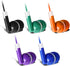 30 Pack 5 Keewonda Multi Color Earbuds for Kids, In-Ear, Wired, Colors (Black, Blue, Orange, Green, Purple), Compatible