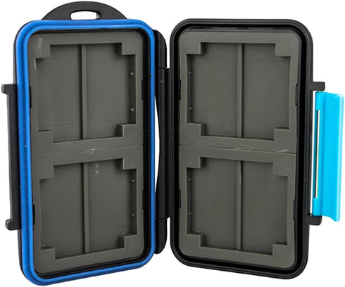 JJC MC-2 Waterproof Holder Storage Case for 4PCS CompactFlash and 8PCS SecureDigital